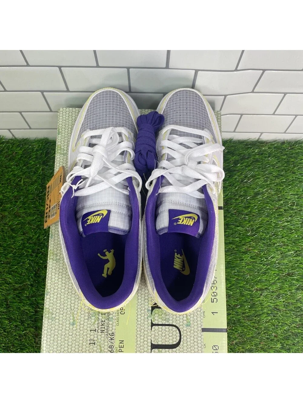 Nike Dunk Low x Union Passport 8.5 Men “Court Purple” 10W